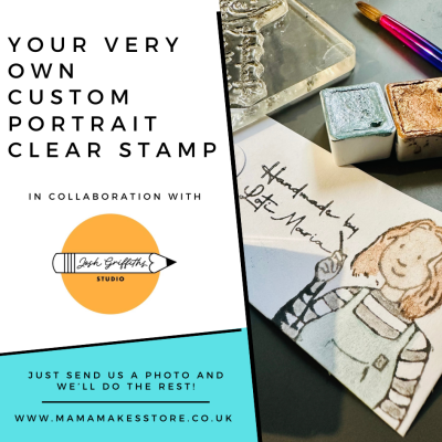 Mama Makes x Josh Griffiths Studio - Custom Portrait Stamp (Head and Torso)