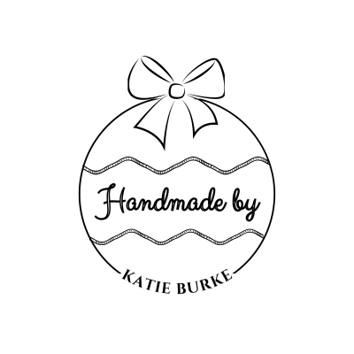 Sketchy Bauble Personalised Clear Stamp