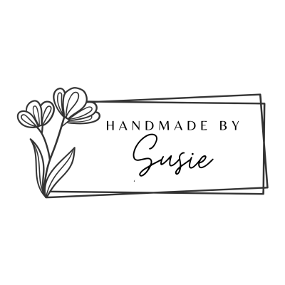Floral Double Frame Personalised Clear Stamp