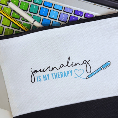 Mama Makes - Craft Pouch - Journaling is my Therapy