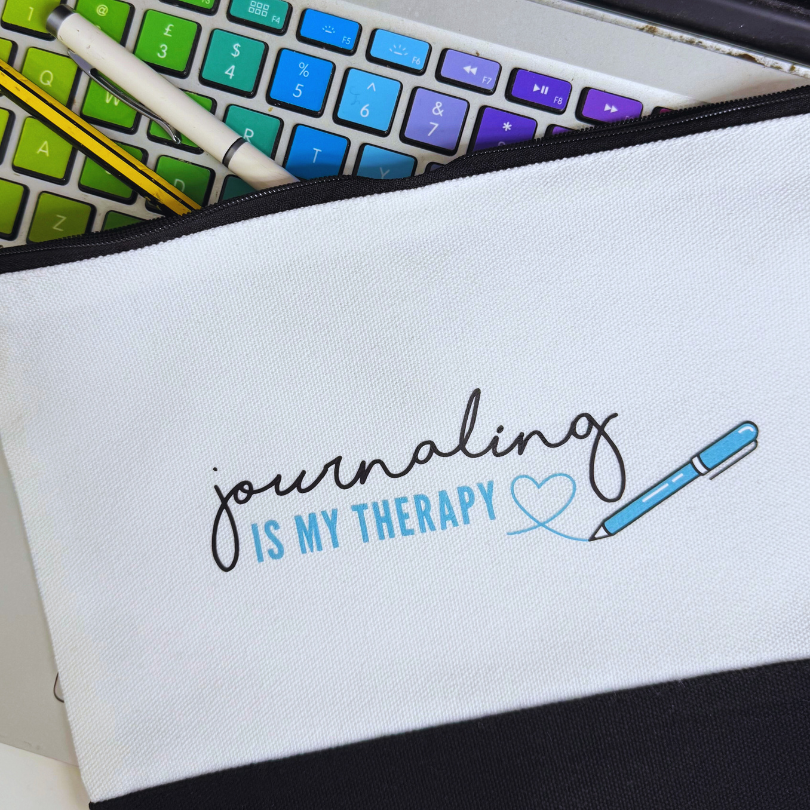 Mama Makes - Craft Pouch - Journaling is my Therapy